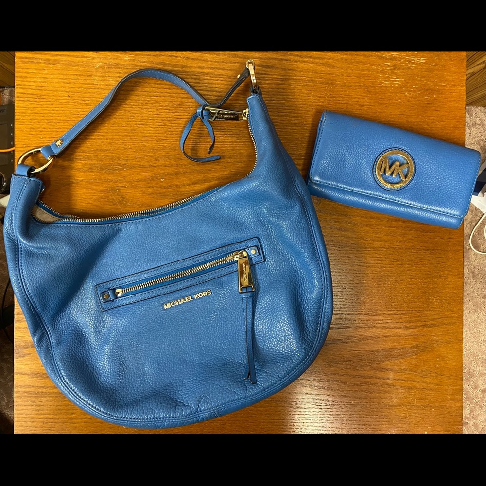 Michael Kors purse and wallet